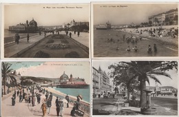 19 / 12 / 224. -  NICE  ( 06 )  1  CPA  &  3  C P S M   PROMENADE  DES  ANGLAIS  ET  JETÉE - Lotes Y Colecciones