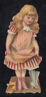 Découpi  Enfant Fille  Découpis 37 X 80 Mm - Infantes