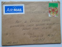 D169796 Australia  Cover Cancel PERTH, WA  1999 Sent To Hungary - Stamp Christmans  Island - Lettres & Documents