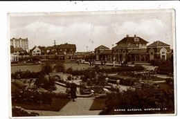 CPA-Carte Postale-Royaume Uni- Worthing- Marine Gardens  VM10278 - Worthing