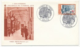 FRANCE - Enveloppe FDC - Journée Du Timbre 1979 (Hotel Des Postes Vers 1900) - 57 SARRALBE 10.3.1979 - Giornata Del Francobollo