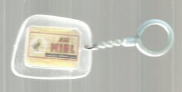 Porte Clefs , Clés , Confiserie Au Miel DONAT ,LILLE ,2 Scans , Frais 1.85 E - Key-rings