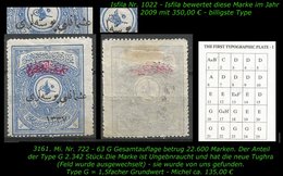 EARLY OTTOMAN SPECIALIZED FOR SPECIALIST, SEE...Mi. Nr. 723 - Mayo 63 G In Ungebraucht - Nur 2.342 Marken ! - Ungebraucht