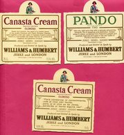 1610 - Espagne - Andalousie - Beau Lot 13 étiquettes - Willams & Humbert - Jerez And London - Sonstige & Ohne Zuordnung