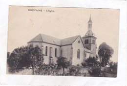 CPA :  14 X 9  -  DOUVAINE  -  L'Eglise - Douvaine