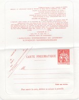 ENTIER. CARTE PNEUMATIQUE. Type CHAPLAIN 8,40F - Neumáticos