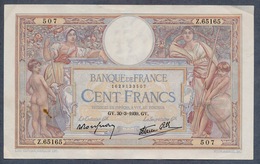100 Francs Luc Olivier MERSON  30/03/1939  Prs SUP - 100 F 1908-1939 ''Luc Olivier Merson''