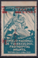 VI-481 CUBA REPUBLICA CINDERELLA 1947. ERROR HABILITACION DE 1947 INVERTIDA. GOMA ORIGINAL. - Ungebraucht