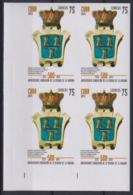 2019.166 CUBA 2019 MNH 75c IMPERFORATED PROOF 500 ANIV FUNDACION DE LA HABANA ESCUDO DE LA CIUDAD. - Unused Stamps