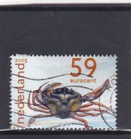 Pays Bas YV 2035 O 2003 Crabe - Schalentiere