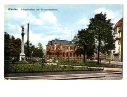 Werdau - Johannisplatz Mit Kriegerdenkmal - Werdau