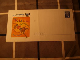 Entier Postal Neuf Cagou Bleu  Tarif Destination Métropole Et DOM TOM La Fête Du Cerf - Enteros Postales