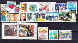 ** Slovaquie 2004 Mi 476-503, (MNH) L'année Complete - Full Years