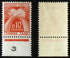 N° TAXE 91 10c GERBES DE 1960 TB  Neuf N** Cote 6€ - 1960-.... Mint/hinged