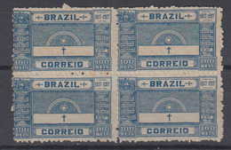 Brazil Brasil Mi# 191 (*) Block Of 4 PERNAMBUCO 1917 - Nuevos