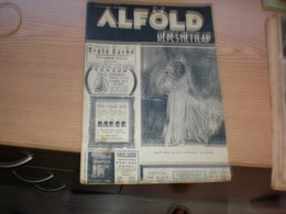 Alfold Kepes Hetilap Subotica 1937 Szabadka  Eggerth Marta Udvari Hangverseny Cimu Film - Fashion