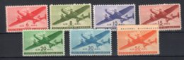 U.S.A. 1941-44 Air Mail  (Yvert.26/32) **MNH / VF - 2b. 1941-1960 Unused