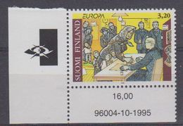 Europa Cept 1996 Finland 1v (corner) ** Mnh (45428A) - 1996