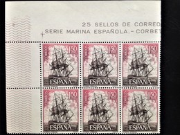 Spain, 1 X 6 Stamps, "SHIPS, 1.50 Ptas, **/MINT - Barcelone