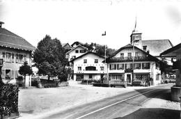 ENNEY → Hte.-Gruyère, Dorftsrasse, Fotokarte Anno 1956 - Enney