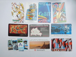 Série De 10 Télécartes , Allemagne , Germany , Deutschland , Telefonkarte - Colecciones