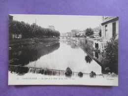 CPA 42  RIVE DE GIER LE GIER ET LE PONT DE LA VILLE - Rive De Gier