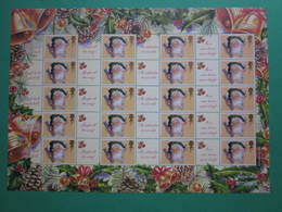 2002 ROYAL MAIL CHRISTMAS GENERIC SMILERS SHEET. #SS0012 - Personalisierte Briefmarken