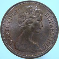 LaZooRo: Great Britain 1 Penny 1974 UNC - 1 Penny & 1 New Penny