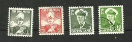 Groenland N°1, 6, 19, 21 Cote 3 Euros - Gebraucht