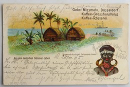 C. P. A. : Bismark Archipel, Salomons Inseln,  Dem Deutschen Colonial Leben, Kaffee, In 1905 - Salomon