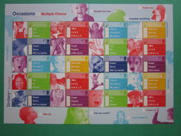 2003 ROYAL MAIL 'TICK BOX' OCCASIONS GENERIC SMILERS SHEET. #SS0015 - Smilers Sheets