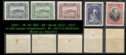 EARLY OTTOMAN SPECIALIZED FOR SPECIALIST, SEE... Mi. Nr. 885 - 90 - In Ungebraucht + Postfrisch - Unused Stamps