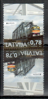 Lettland / Latvia / Lettonie 2018 Paar Aus MH/pair From Booklet EUROPA ** - 2018