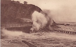 ANGLETERRE.. ISLE OF WIGHT.  VENTOR. ROUGH SEA - Ventnor