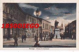 ROVIGO - PIAZZA G. GARIBALDI F/PICCOLO VIAGGIATA  ANIMAZIONE - Rovigo