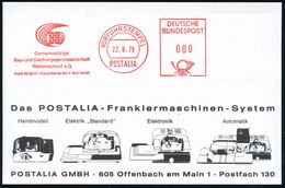 ARCHITEKTUR / ARCHITEKTEN / BAUSTILE : Wattenscheid 1979 (22.8.) AFS.: VORFÜHRSTEMPEL/POSTALIA/ Gemeinnützige Bau- U. Si - Andere & Zonder Classificatie