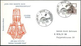 ASTRONOMIE / OBSERVATORIEN / PLANETARIEN : 1 BERLIN 12/ ERÖFFNUNG DES PLANETARIUMS 1965 (18.6.) SSt = Planetarium (u. Mo - Sterrenkunde