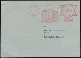 CSR-BESETZUNG 1939 : BÖHMEN & MÄHREN 1942/43 AFS Francotyp Zweisprachig: PRAG 7/ PRAHA 7/KOOPERATIVA/AGROSOL (Gebäude) 1 - Other & Unclassified