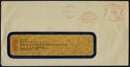 CSR-BESETZUNG 1939 : BÖHMEN & MÄHREN 1942 (26.9.) AFS Francotyp Zweisprachig: PRAG 65/ PRAHA 65J.K.D./Jng.Kopista & Dubs - Other & Unclassified