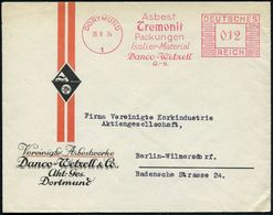 FEUERWEHR / BRANDVERHÜTUNG & -BEKÄMPFUNG : DORTMUND/ 1/ Asbest/ Tremonit/ ..Isolier-Material/ Danco-Wetzell/ A.G. 1934 ( - Brandweer