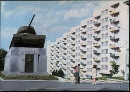 GEPANZERTE KRAFTFAHRZEUGE / PANZER : UdSSR 1972 3 Kop. BiP Komsomolzen Schw.: Befreiung Von Minsk Am 3. Juli 1944, Panze - Other (Earth)