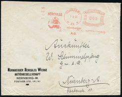 MOTORRAD & ZUBEHÖR : NÜRNBERG/ *22*/ HERCULES/ Nürnberger/ Hercules Werke/ AG 1933 (7.9.) Seltener AFS-Typ "Komusina" =  - Motorfietsen