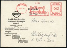 WERKSTATT / GARAGE / TANKSTELLE : BREMEN/ 1/ Das Winteröl/ Essolub 20/ Dt.-Amerikanische Petroleum-Ges. 1937 (11.2) AFS  - Voitures