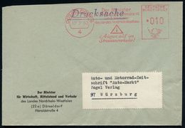 UNFALL / UNFALLVERHÜTUNG : 4 DÜSSELDORF 6/ Der Minister/ Für Wirtschaft,Mittelstand/ U.Verkehr/ ..Augen Auf Im/ Straßenv - Unfälle Und Verkehrssicherheit