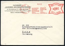 SPARKASSE / SPARBUCH : BÖHMEN & MÄREN 1944 (24.7.) AFS: PRAG 3/PRAHA 3/ALLGEM./GENOSSEN-/SCHAFTSVERBAND/PRAG II.. (zweis - Ohne Zuordnung