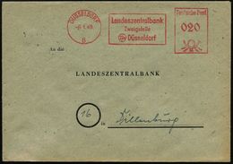 STAATSBANKEN / REICHSBANK / BUNDESBANK : DÜSSELDORF/ 8/ Landeszentralbank/ Zweigstelle 1949 (6.1.) AFS (nach Währungsref - Unclassified