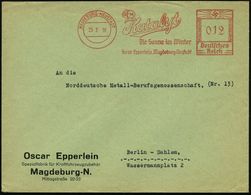 CHEMIE / PRODUKTE / CHEMISCHE INDUSTRIE : MAGDEBURG-NEUSTADT/ OEM/ Katalyt/ Die Sonne Im Winter/ Oskar Epperlein 1936 (2 - Scheikunde