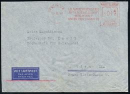 I.-G.-FARBEN INDUSTRIE, TOCHTERFIRMEN & NACHFOLGER : BERLIN NW 7/ I.G.FARBENINDUSTRIE/ AG/ ..UNTER DEN LINDEN 78 1942 (1 - Chimie