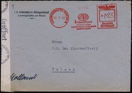 I.-G.-FARBEN INDUSTRIE, TOCHTERFIRMEN & NACHFOLGER : LUDWIGSHAFEN (RHEIN)1/ Indanthren/ ..lichtecht/ Wetterfest 1941 (12 - Chimie