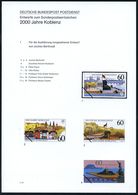 DEUTSCHE STÄDTE-JUBILÄEN : Koblenz 1991 (Nov.) 60 Pf. "2000 Jahre Koblenz", 18 Verschied.Color-Alternativ-Entwürfe D. Bu - Sonstige & Ohne Zuordnung